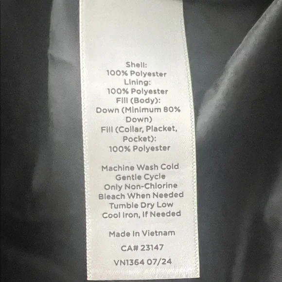 Talbots Black Vest with Gold Accents - Picture 12 of 12